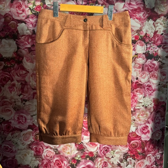 NEW Cute Marbled Button Tweed Shorts - Picture 4 of 5